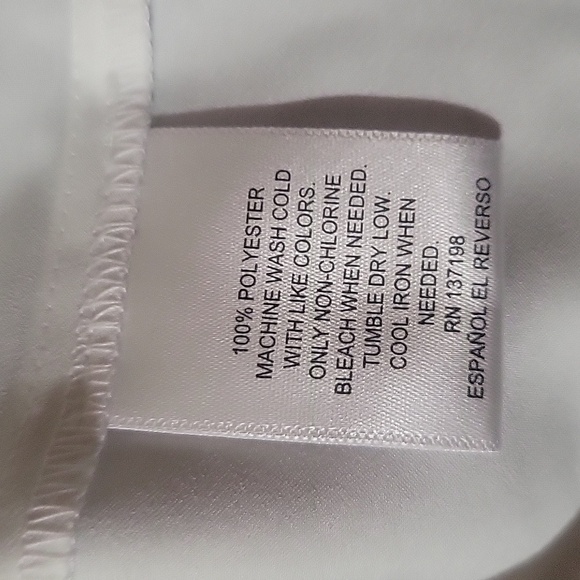 DANIELLE BERNSTEIN Women's Sexy Crop Top White Sz‎ 8 Casual relaxed Retro - Picture 7 of 7